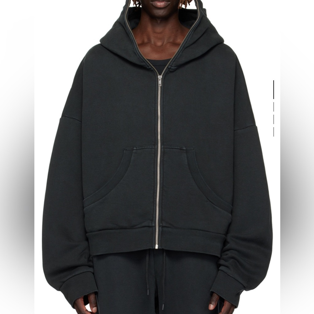 🔥🔥🔥 Entire Studios | Black Full Zip Hoodie